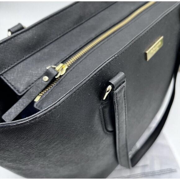 Kate Spade Authenticated Dally Laurel Way Shoulder Bag Leather Black WKRU4094 - Picture 12 of 14